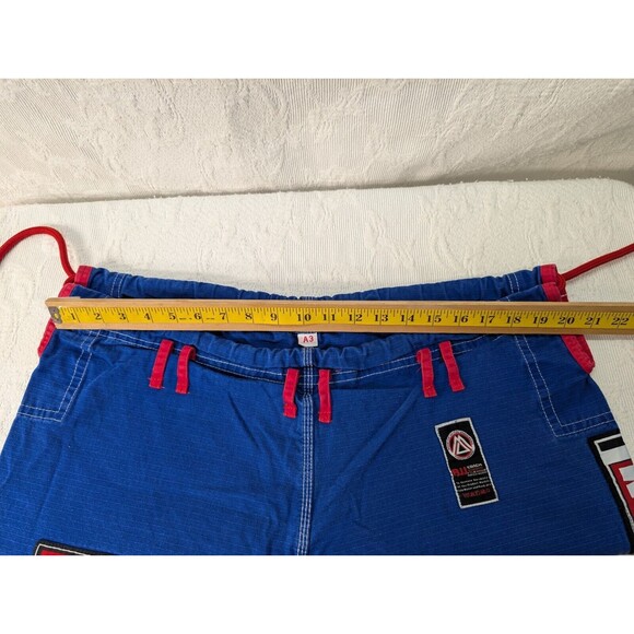 BJJ COACH ASSOCIATION OFFICIAL COMPETITION TRAINING BJJ Blue Gi UNIFORM A3 - Picture 7 of 16